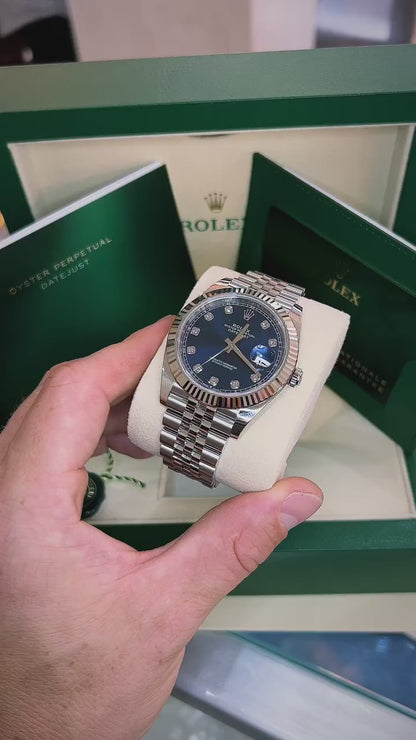 Rolex DateJust Diamond Face