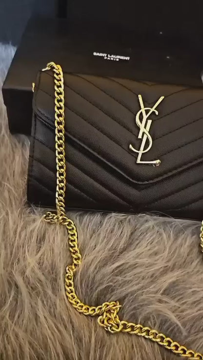 SAINT LAURENT ENVELOPE SLING BAGS